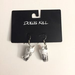 Dolls Kill MILKSHAKE ICE CREAM EARRINGS